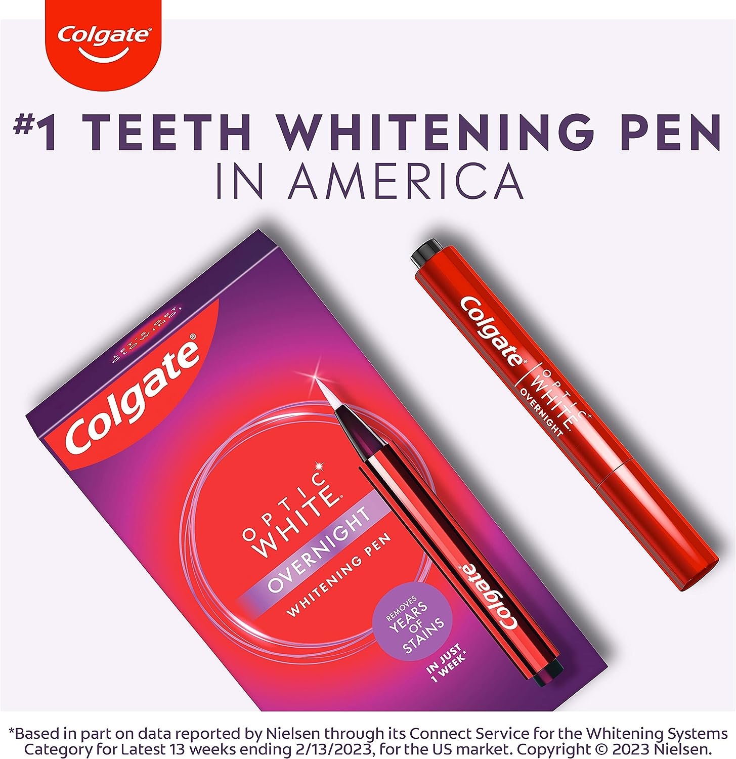 Colgate Optic White Overnight Teeth Whitening Pen Review Brighter Teeth Whitening 