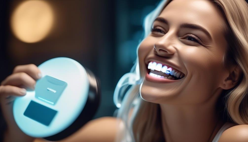 effectiveness of led teeth whitening