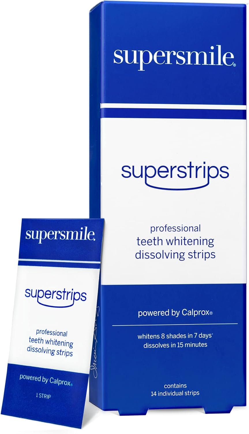 Supersmile Superstrips - Professional Teeth Whitening Dissolving Strips