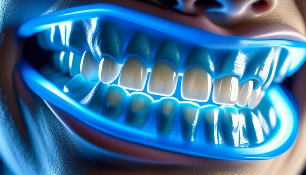 teeth whitening with leds